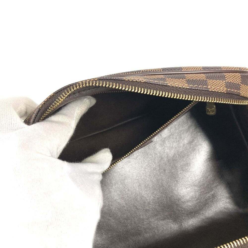 LOUIS VUITTON Brown Damier Canvas Pouch - Picture 11 of 16